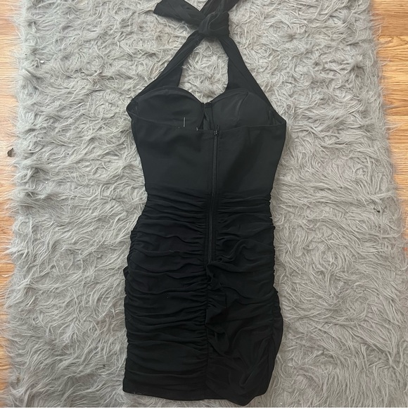 New Windsor black corset bodycon dress size small - Picture 5 of 5